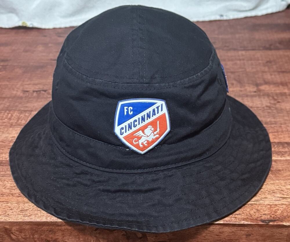 FC Cincinnati Black Bucket Hat